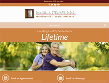 Tablet Screenshot of drdanstewart.com